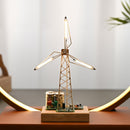 💡 Luminária Industrial Retrô - moinho de vento 🎇