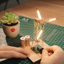 💡 Luminária Industrial Retrô - moinho de vento 🎇