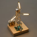 💡 Luminária Industrial Retrô - moinho de vento 🎇