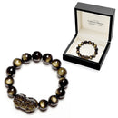 Pulseira Flysmus™ Feng Shui Golden Sheen Obsidian
