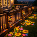 Luminária com girassol - kit com 2 unidades 🌜🧡