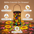Luminária com girassol - kit com 2 unidades 🌜🧡