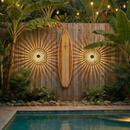 Luzes Mandala Solares – Kit 3 Peças 🧡