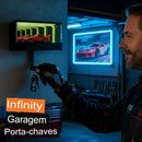 O presente perfeito - Chaveiro Infinity Garage