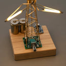 💡 Luminária Industrial Retrô - moinho de vento 🎇