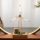 💡 Luminária Industrial Retrô - moinho de vento 🎇