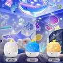 Luz noturna e projetor infantil 2 em 1