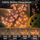 Luminárias de parede FloraVine™ com desenho de trepadeira floral