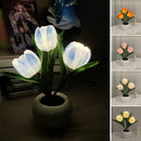 Luminária Tulipa LED  5 em 1 🌷 - Elegância e Charme em Cada Detalhe