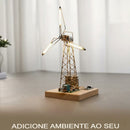 💡 Luminária Industrial Retrô - moinho de vento 🎇