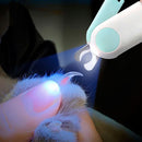 Cortador de Unhas LED Para Animais